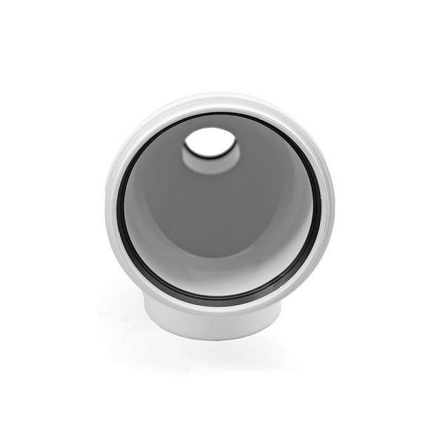 Отвод с выходом фронтальный PRO AQUA Stilte Белый