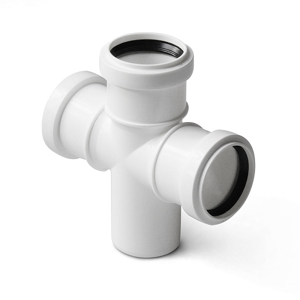 Крестовина одноплоскостная PRO AQUA Stilte Белая