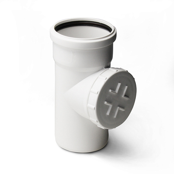 Ревизия с крышкой PRO AQUA Stilte Белая