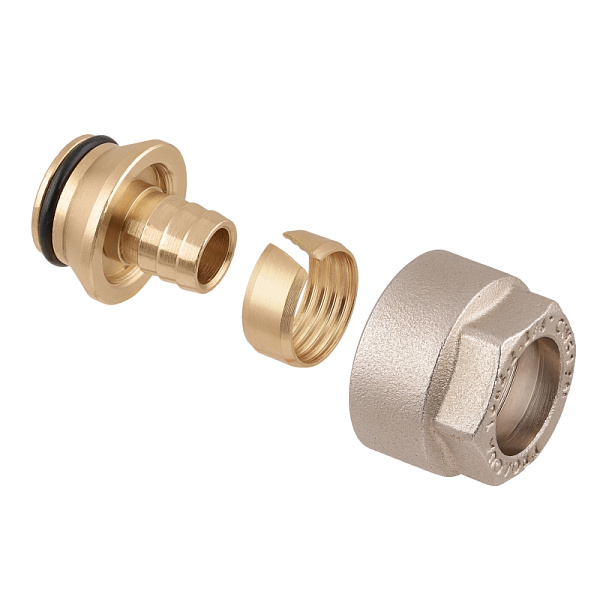 Евроконус латунный PRO AQUA для трубы SDR 7.4 PRO AQUA – фото, характеристики, цена. Фото 1 Евроконус латунный PRO AQUA для трубы SDR 7.4 для систем водоснабжения PRO AQUA. Фото 1