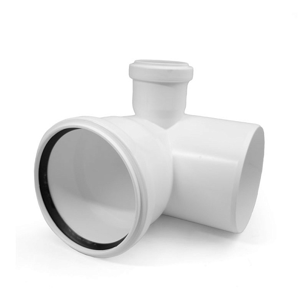 Отвод с выходом правый PRO AQUA Stilte Белый