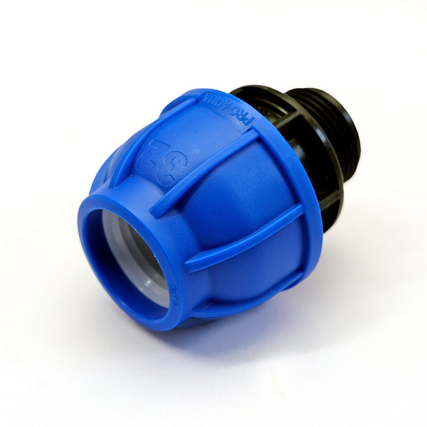 PRO AQUA Муфта компрессионная с наружной резьбой