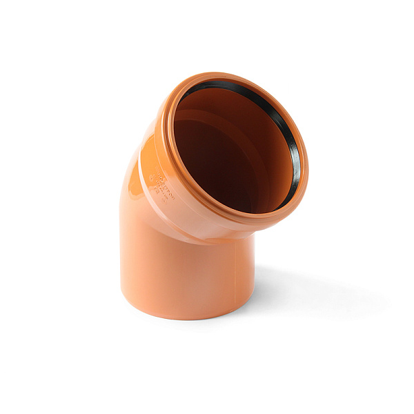 PP Отвод для наружной канализации PRO AQUA Terra