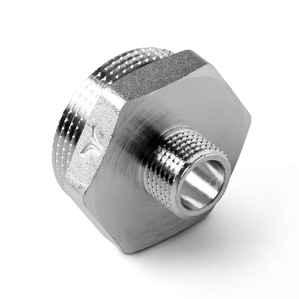 PA Ниппель латунный резьбовой переходной, Н