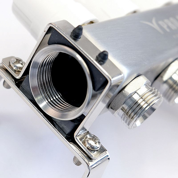 PRO AQUA Коллекторный блок с расходомерами и автоматическими воздухоотводчиками