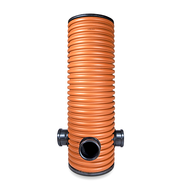 Колодец дренажный с тремя выходами SN 8 1 м