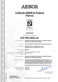 Сертификат AENOR (Asociación Española de Normalización y Certificación) на PP-R трубы PRO AQUA на испанском языке