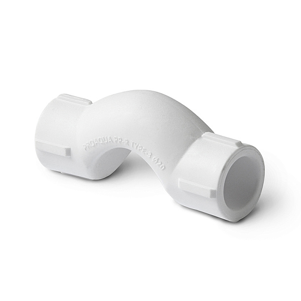 PP-R Обвод с муфтами короткий Белый