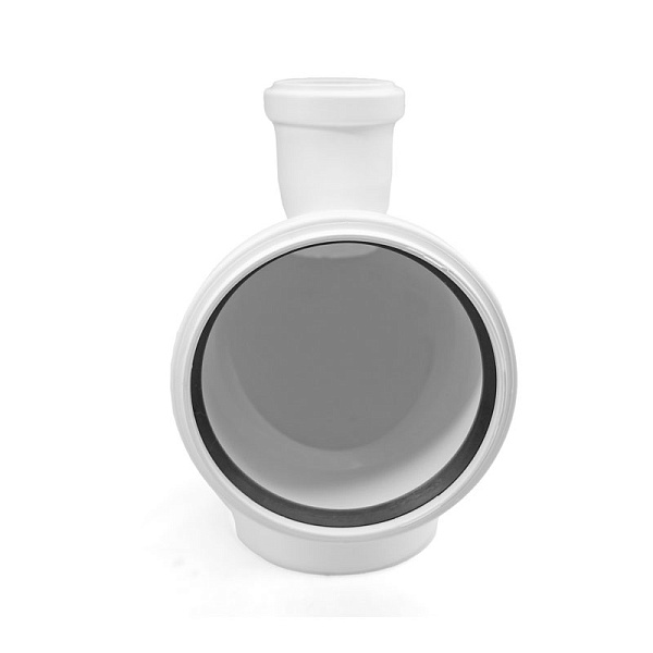 Отвод с выходом прямой PRO AQUA Stilte Белый