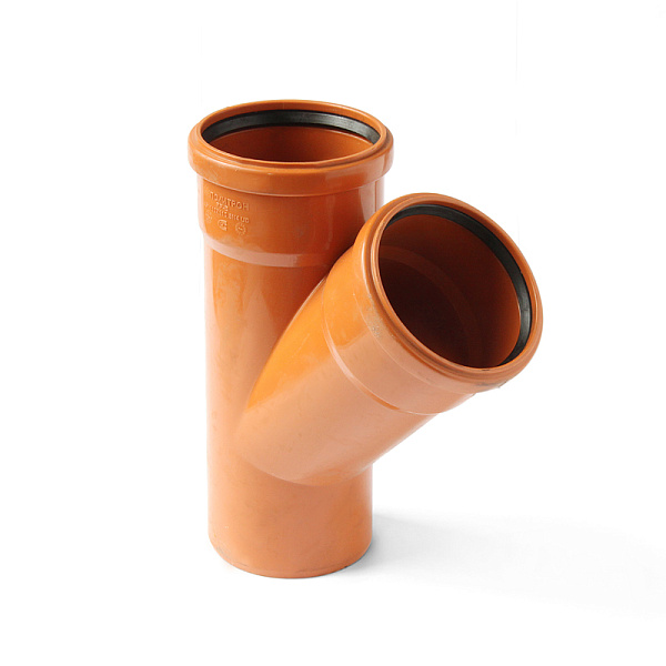 PP Тройник для наружной канализации PRO AQUA Terra