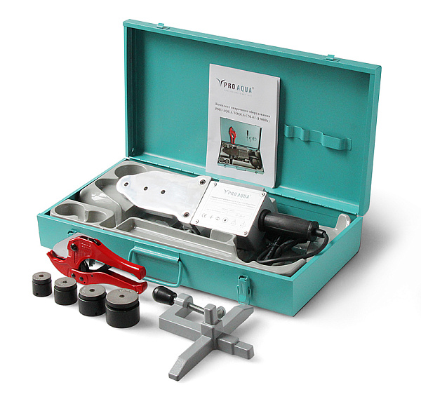 PP-R Комплект сварочного оборудования PRO AQUA – фото, характеристики, цена. Фото 1 PP-R Комплект сварочного оборудования для систем водоснабжения PRO AQUA. Фото 1
