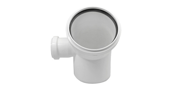 Отвод с выходом левый PRO AQUA Stilte Белый