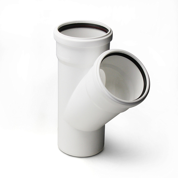 Тройник PRO AQUA Stilte Белый